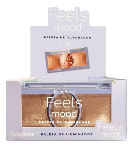Paleta Iluminadora Feels Mood Ruby Rose 01