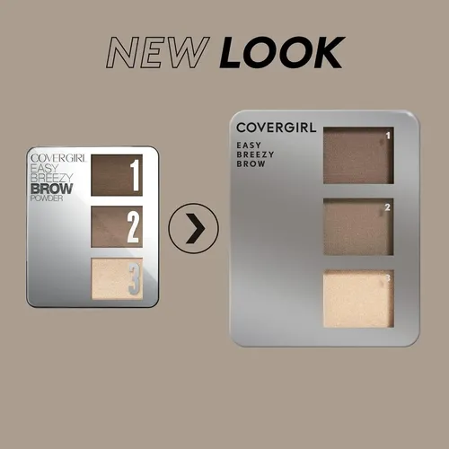 Kit De Cejas Covergirl Easy Breezy Brow Con 3 Tonos Y