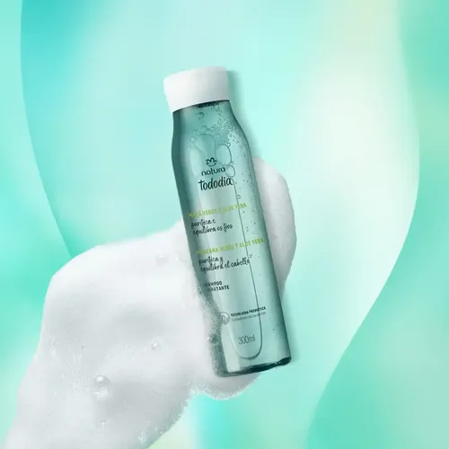 Shampoo Hidratación Tododia Manzana verde y Aloe Vera Natura