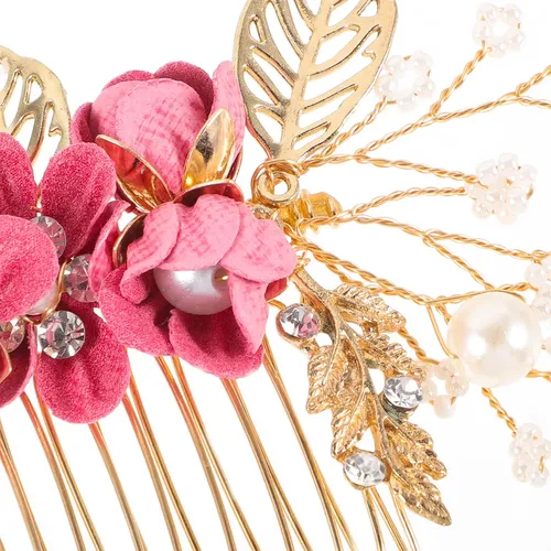 Z.h Set De 4 Peinetas For Bodas Hechas A Mano, A Moda, Con E
