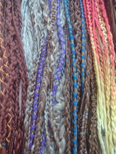 Dreadlocks Por Unidad Trenzas Boho Moda Verano 25 Tendencia