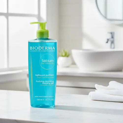 Bioderma Sébium Gel Moussant 500 Ml Para Pieles Grasas