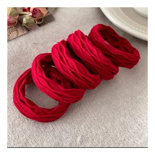 Accesorios Para El Cabello Rojos, Gruesos Y Resistentes