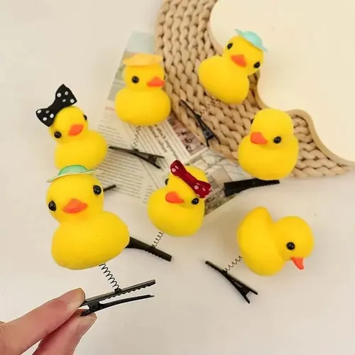 Hebilla Broche Patito Kawaii Tiktok C/accesorio X12 Surtido