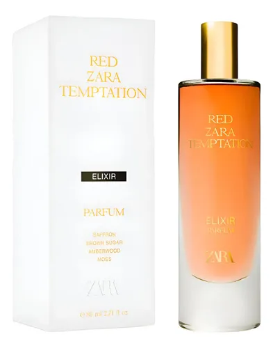 Perfume Zara Red Temptation Elixir Parfum Mujer 80ml Spray