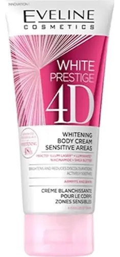 Crema Blanqueadora 4d Eveline 100 Ml Para Áreas Sensibles