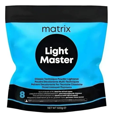 Polvo Decolorante Light Master X500gr Matrix Plateado