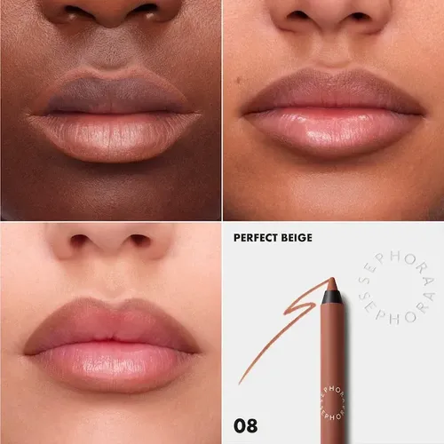 Delineador De Labios Sephora 8h Larga Duración 08 Beige