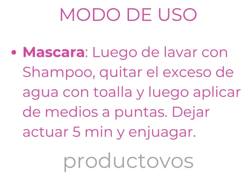 Shampoo Mascara Neutro Hidrante Protector Termico Color Age