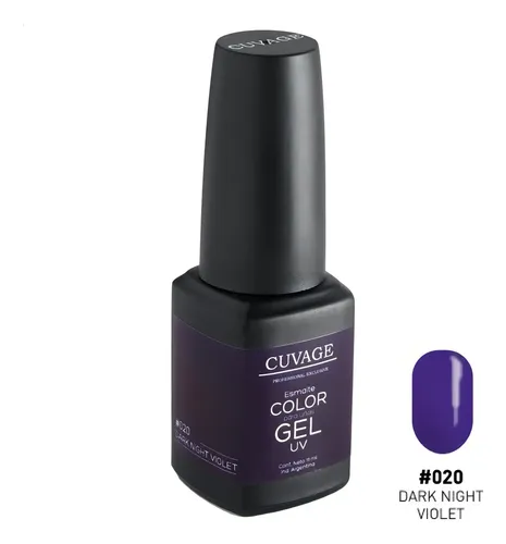 Esmalte De Uñas Semipermanente X 1 Cuvage Gel Colores Cabina Color #020 – Dark Night Violet