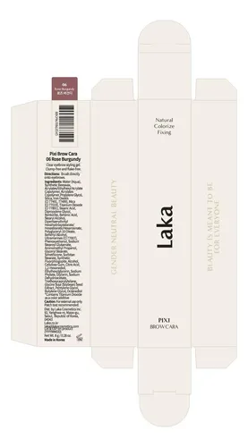 Laka Pixi Máscara De Cejas 8g/0,28oz., Gel Para Fijar Y Da