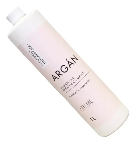 Exiline Argan Shampoo Hidratación Y Reparación 1000ml X3