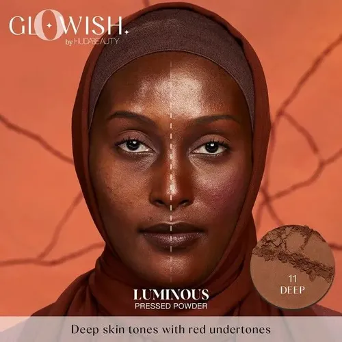 Polvo Compacto Difuminador Huda Beauty Glowish 12 Rico 65g