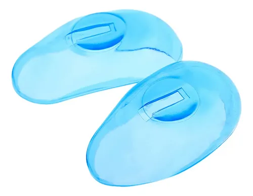 Protector De Orejas De Silicona Transparente Para Cabello