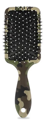 Cepillo De Cabello Lombardiden 22×7 Cm Verde Camuflaje Desen