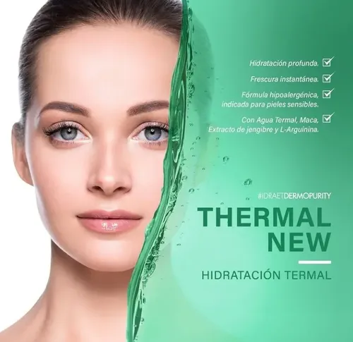 Idraet Crema Hidratante Ligera Thermal New X 50 Gsr Hidratacion pieles mixtas y oleosas