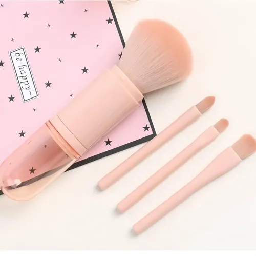 Juego De Brochas De Maquillaje, Brocha Para Quitar El Polvo