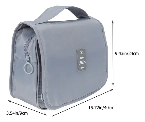 Bolso Maquillaje 2 Uds Con Gancho Colgante Y Asa Interior