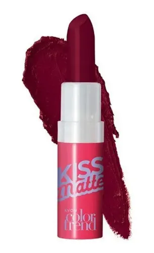Avon Labial Matte Color Trend Color Vino Fps 15 3.6g Vino