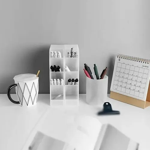 Organizador Torre Escritorio Maquillaje Accesorios Lapicero