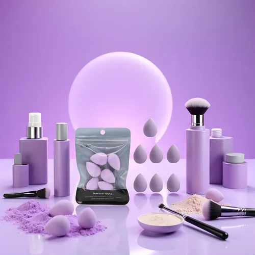 Juego De 12 Miniesponjas De Maquillaje, Pequeñas Esponjas