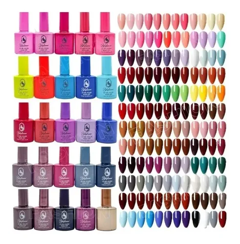 Kit De 3 Esmaltes Semipermanent Top,base,primer,removedor