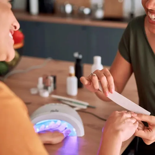 Cabina Uv Led Manicuria Profesional Esculpida Gelificada Uña