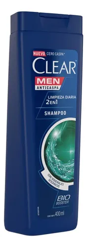 Clear Shampoo limpieza diaria 2 en 1 400ml