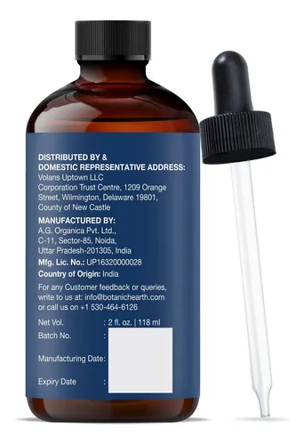 Aceite Capilar Botanic Hearth Rosemary Con Biotina, 60 Ml, P