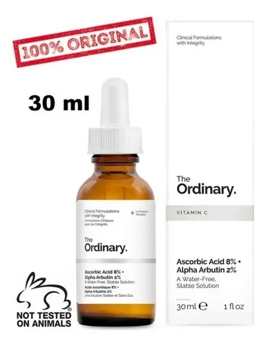 Sérum The Ordinary Vitamina C Acido Ascórbico + Alpha Arbutin 30ml