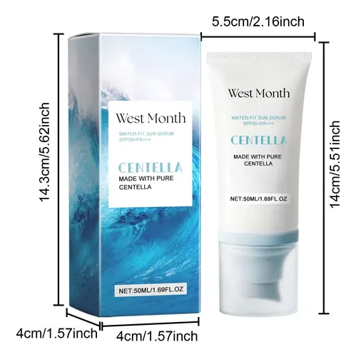 Loción Corporal Hidratante Con Protección Uv West Month