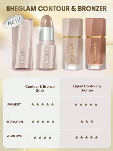 Sheglam Stick Contorno Y Bronzer Facial Golden Sun