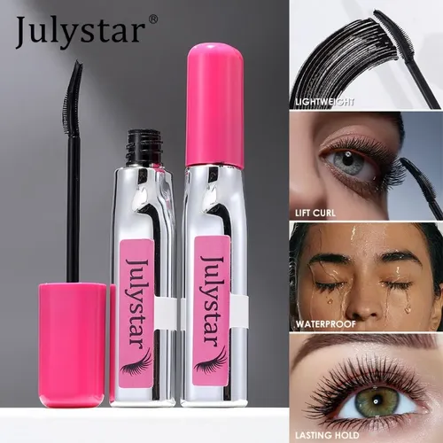 Julystar Rímel De Larga Duración, Impermeable Y Rizado, Set