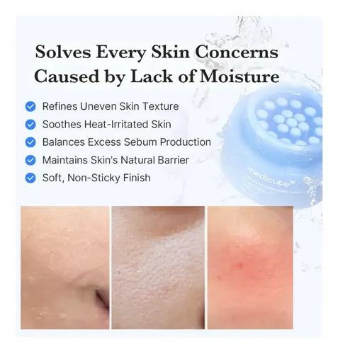 Medicube Hyaluronic Moisturizing Capsule Cream 55g Todo Tipo De Piel Día/noche