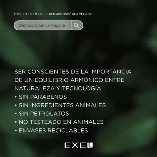 Contorno De Ojos Exel Green Line Descongestiva X 15gr. Todo Tipo De Piel Día/noche