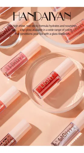 Lip Gloss Brillo Labial Larga Duración Handaiyan Vs Tonos