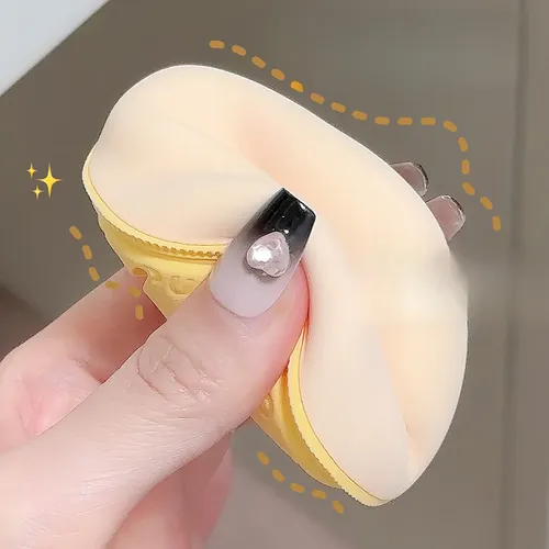 Esponja De Maquillaje Suave De Doble Uso, Herramienta De Bas