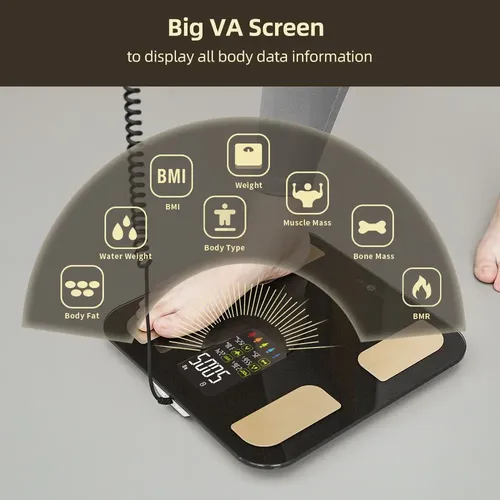 Alta Calidad Báscula Corporal Digital Inteligente Con 8