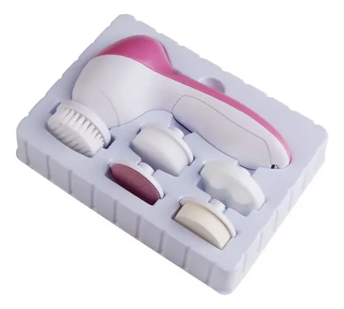 Set De Cuidado Facial Cepillo Electrónico Exfoliante Masajes