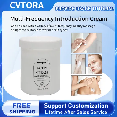 Crema Facial Con Gel Corporal Ultrasónico De 40 Cavitaciones