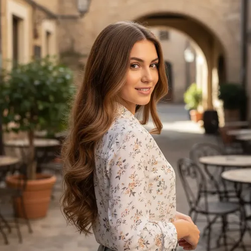 Cortina De Cabello Orgánica 46cm Rulos