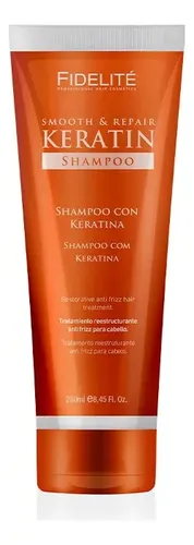 Kit Fidelité Keratina Shampoo 250ml + Máscara Capilar 250grs