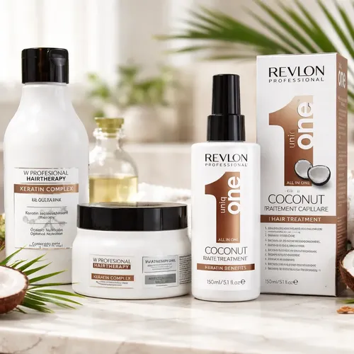Kit Coco Shampoo Mascara Antifrizz Revlon Hair Therapy