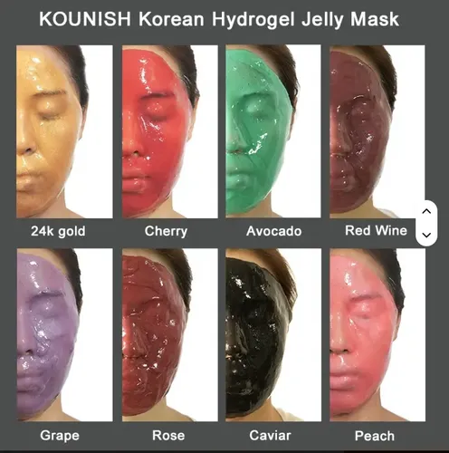 Mascarilla Jelly Mask Kounish Acido Hialuronico Hidroplastic Todo Tipo De Piel