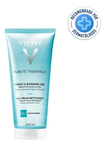 Vichy Purete Thermale Gel Fresco Limpiador Elimina Impurezas Pieles Sensibles