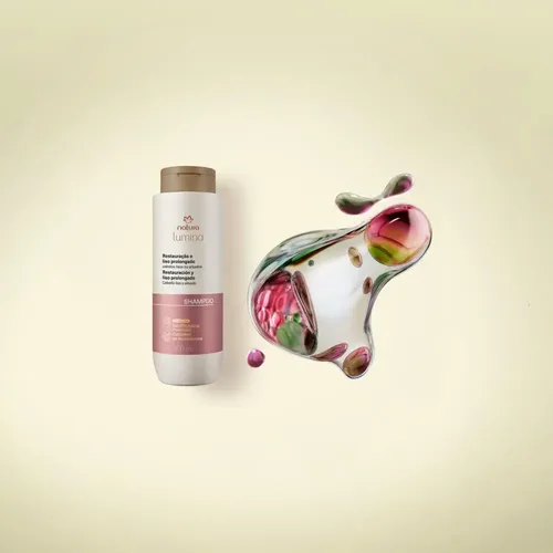Shampoo Lumina Restauración Y Liso Prolongado 300 Ml