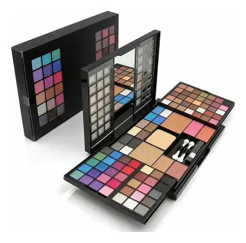 Paleta De Maquillaje 82 Sombras + 4 Rubores + 2 Polvos