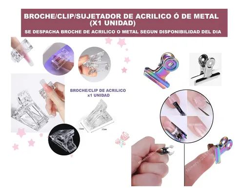 Kit Tips Soft Gel Cherimoya X120 Press Gel, Linterna
