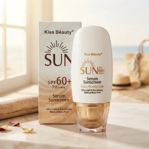 Protector Solar Facial Kiss Beauty Sun Serum Spf 60+ 55ml