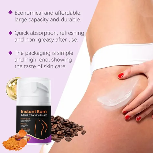 M* La Crema For Levantar Glúteos Nutre Y Mejora *xl